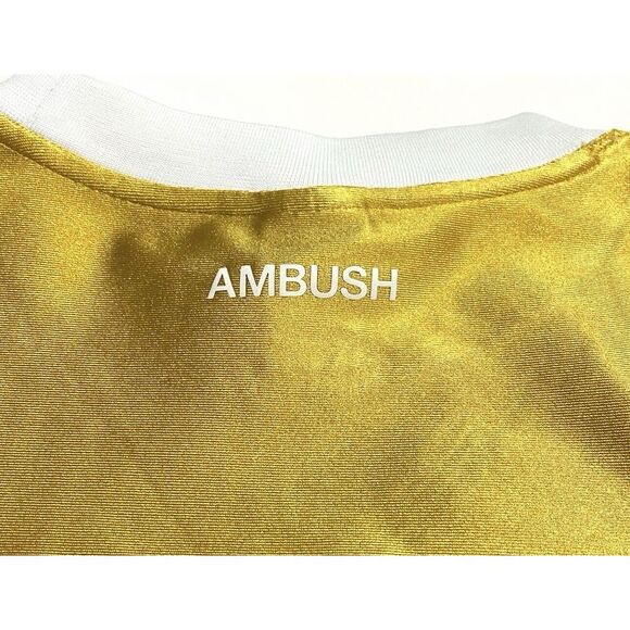 Nike x Ambush Women's Sz M Medium Long Sleeve Sweater NBA Lakers Gold $125 - Picture 4 of 6